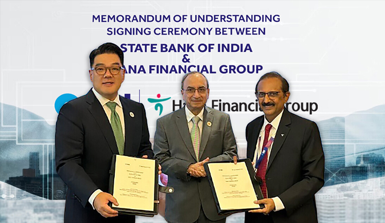 Hana Financial Group menandatangani Perjanjian Kerja Sama dengan State Bank of India